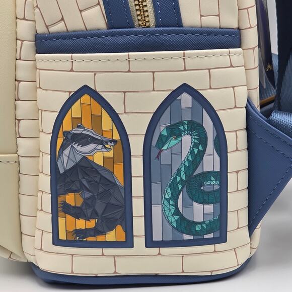 Loungefly Harry Potter Hedwig Hogwarts Stained Glass Mini Backpack New main image 7